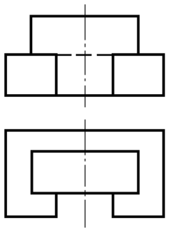 江苏开放大学工程制图与CAD第二次形考作业最新版参考答案