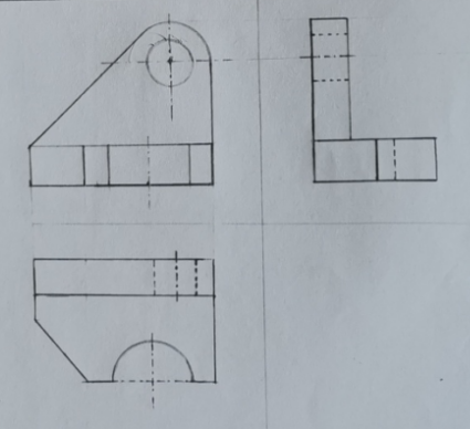 江苏开放大学机械制图形考作业4高分参考答案