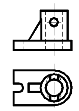 2024年秋江苏开放大学工程制图与CAD△作业3答案