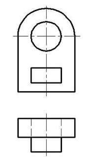 2024年秋江苏开放大学工程制图与CAD△作业2答案